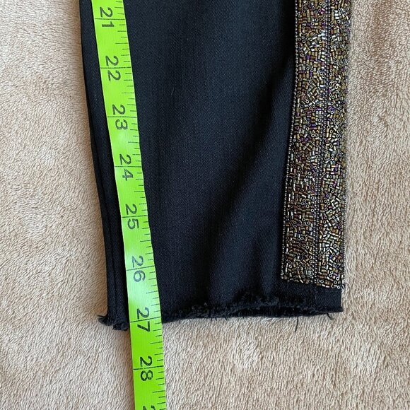 Mother High Waisted Looker Ankle Fray-Guilt Flash - Picture 8 of 13